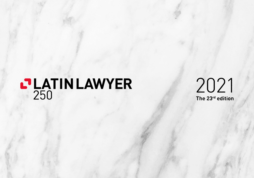 PPO Abogados recognized by Latin lawyer 250