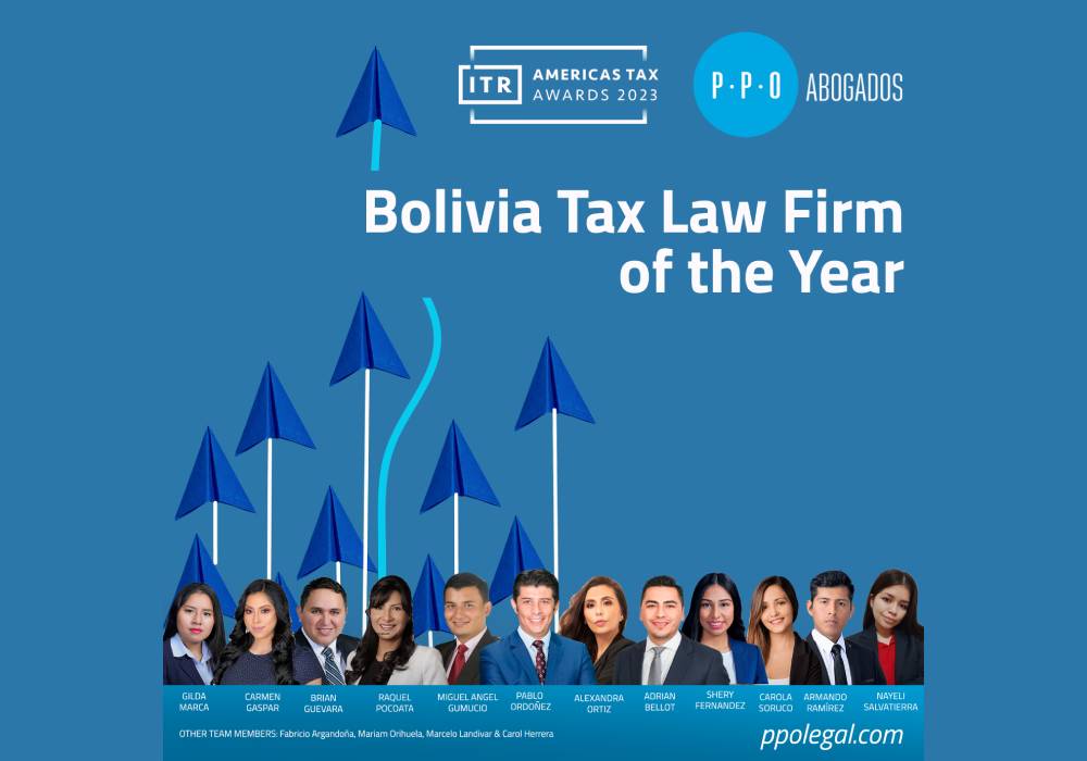 We are proud to announce that  PPO Abogados has been awarded “Tax Firm of the Year”