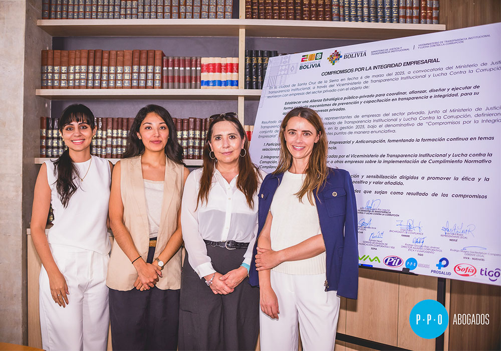 PPO Abogados promotes transparency with the signing of the “Commitment to Business Integrity”