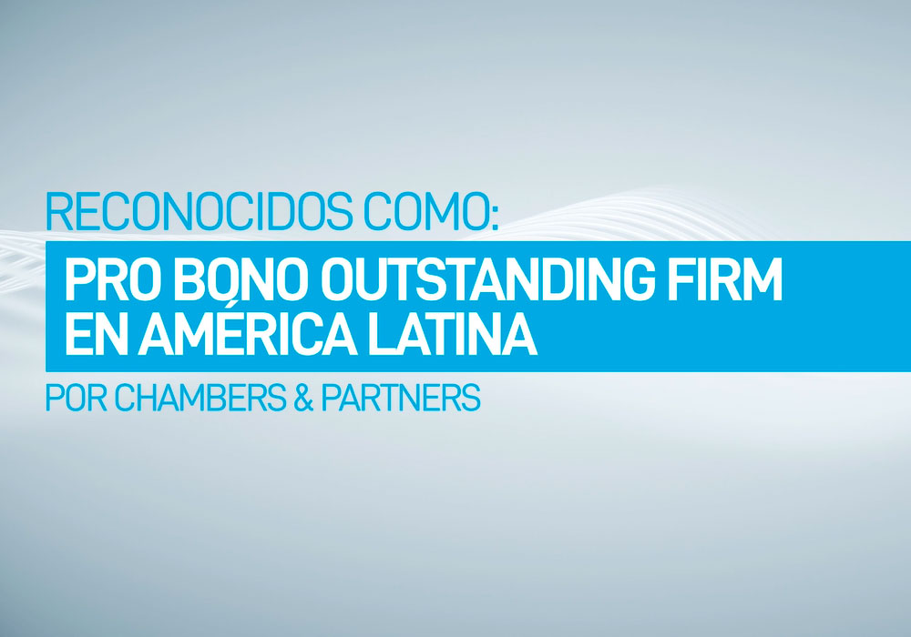 Ganadores del Premio Pro Bono en los Chambers Latin America Awards 2024